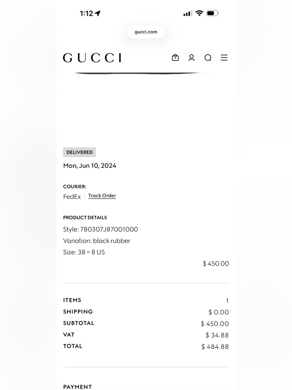 Gucci Women's Interlocking G slide sandal - Picture 11 of 12